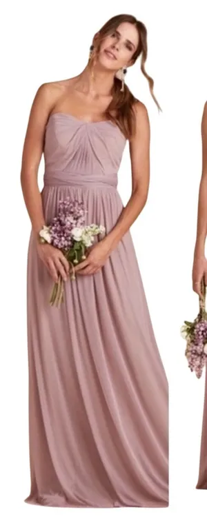 Birdy Grey Mauve Convertible Bridesmaid Dress NWT XS Multiway Gown thumbnail 1