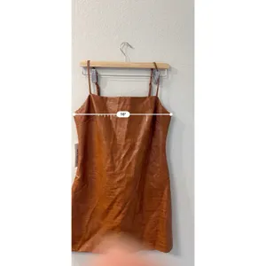 Bardot 'Croc' Brown Polyurethane Mini Dress‎ Size XL - NWT thumbnail 5