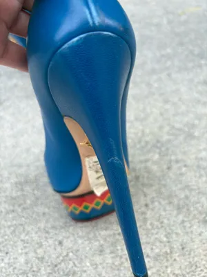 Charlotte Olympia Dolly Maraca leather platform pumps size 35 thumbnail 9