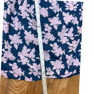 The Nines By Hatch Pink Floral Smocked Midi Dress‎ Puff Sleeve XS thumbnail 5