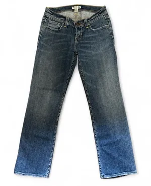 Y2K Abercrombie & Fitch Women's Low Rise Bootcut Jeans Size 0 Medium Wash thumbnail 1