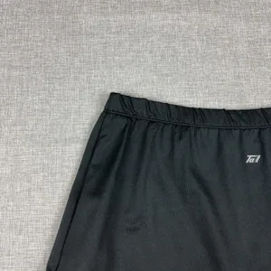 Tail Skirt Womens S Black Pleated Short Jersey Polyester Spandex Elastic Waist thumbnail 11