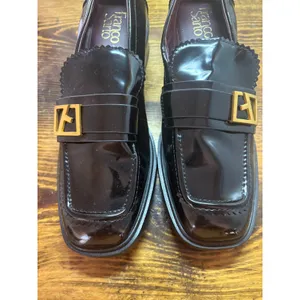 Franco Sarto‎ Black Gloria Patent Loafers Size 9.5 thumbnail 4