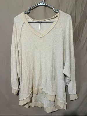Free people long sleeve sweater thumbnail 1