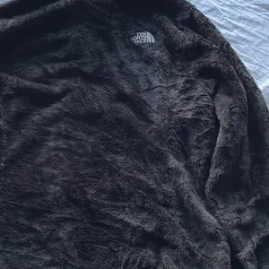 The North Face Full Zip Sherpa Fleece Jacket Women's Size Large Black thumbnail 8