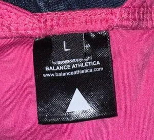 Balance Athletica The Aura Strappy Sports Bra Pink Large thumbnail 5