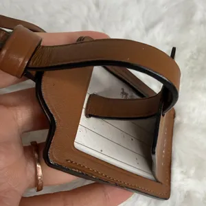 Coach Brown Luggage Tag Bag Picture thumbnail 5