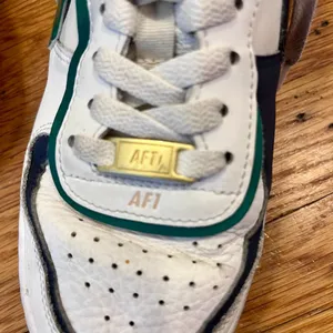 Nike Women's Air Force 1 Shadow Malachite/Midnight Navy Sneakers DZ1847-102 Sz 8 thumbnail 6