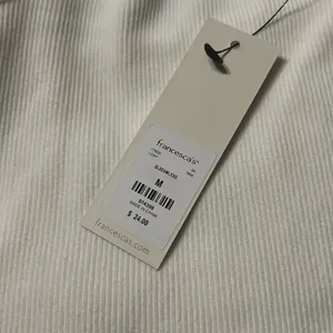 NWT ribbed halter top White Size M thumbnail 2