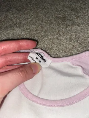 Cotton On Baseball Baby Tee Pink  thumbnail 2