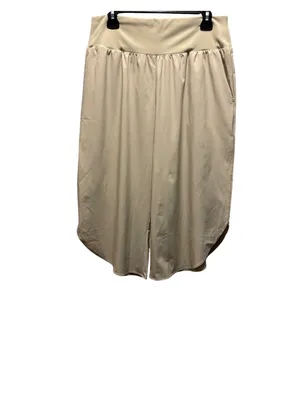 Halara Breezeful High Waisted Tummy Control Curved Hem Quick Dry Resort Capri L thumbnail 6