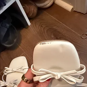 wild fable White Bow-Strap Slide Sandals thumbnail 2