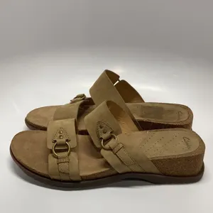 Clarks cork footbed‎ slip on sandals size 10 thumbnail 5