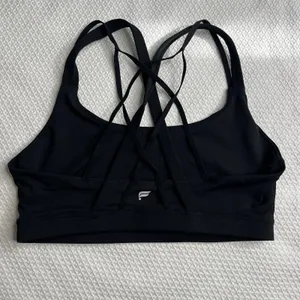 Fabletics Black Strappy Sports Bra Not‎ Padded Unknown Size See Measurements thumbnail 2