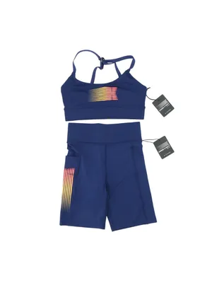 NWT Savage x Fenty Band It Low-Impact Sports Bra & High Waist Bike Shorts Set S thumbnail 6