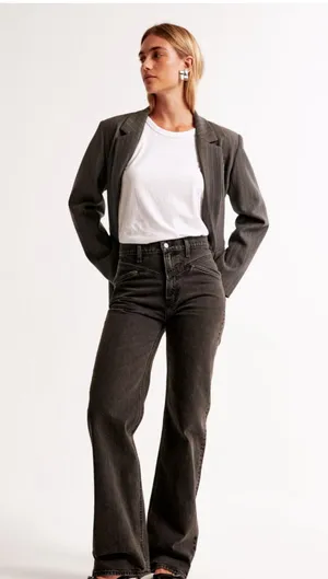 High-Rise Abercrombie Jeans thumbnail 1