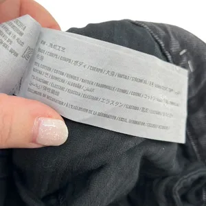 Abercrombie Curve Love Jeans Ultra High Rise 90s‎ Straight Black Size 34 18R thumbnail 13