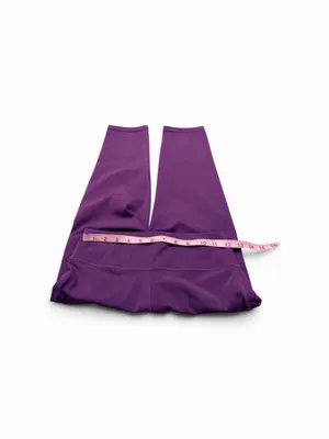 POP FIT cropped purple leggings thumbnail 2