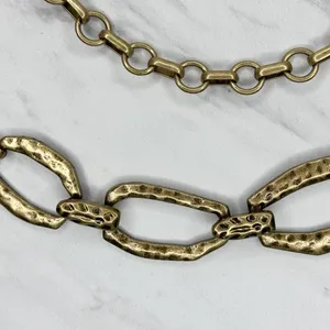 Chico's Free Spirit Gold Tone Chain Belt Medium/Large (M/L) ✨ thumbnail 7