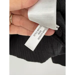 Madewell Mockneck Dolman Sleeve Rib Knit Top Black Long Sleeve Pullover XXS NWT thumbnail 8