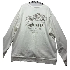 Old Navy Holiday Christmas Graphic Fleece Crewneck Sweatshirt XXXL Tall thumbnail 1