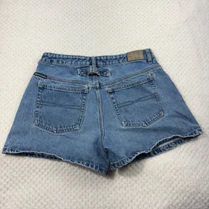 Unionbay Vintage Y2K Denim Low Rise Buckle Back Medium Wash Jean Shorts 9 thumbnail 7