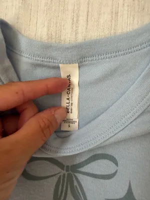 Blue Aphi Baby Tee thumbnail 3