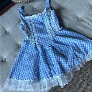 NWT Romwe Kawaii Halloween Costume Dress With Lace Patches And Wide Straps thumbnail 4