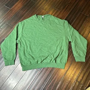 Crew neck, long sleeve, Terry cotton sweater Los Angeles Apparel unisex summer thumbnail 1