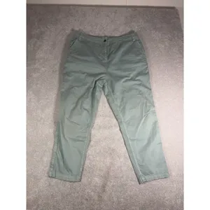 Boden Women's Chino Sage Green Pants Us 14 R Dress Pants Plus thumbnail 2