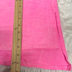 Peach Love California Bright Pink V-Neck Tee thumbnail 6
