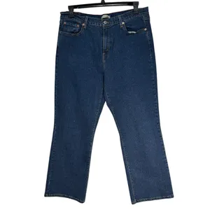 Levi Strauss & Co Womens 18M Relaxed Fit Mid‎ Rise Bootcut Jeans Blue Denim thumbnail 12