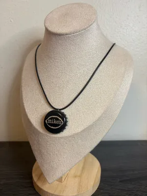 Handmade Mikes Hard Lemonade Bottle Cap Necklace thumbnail 4