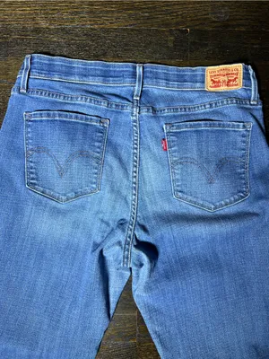 Levi’s 525 Perfect Waist Straight Mid Rise Jeans Size 14 thumbnail 8