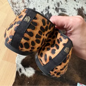 BIRDIES The Starling cheetah‎ calf hair loafers Size 8.5 thumbnail 5