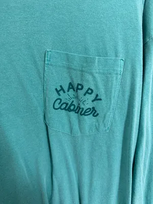 Comfort Colors Long Sleeve Teal Shirt thumbnail 2