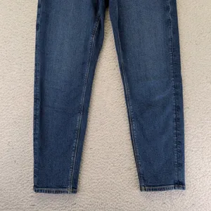 American Eagle Mom Jeans Womens 2 Regular Blue High Rise‎ Tapered Stretch Denim thumbnail 7