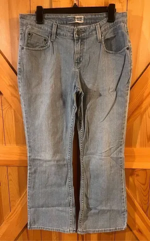 Levi's Signature by Levi Strauss & Co. Low Rise Bootcut Jeans Women's 10 Short Blue (13 thumbnail 1