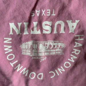 Anthropologie Maeve City Crew Sweatshirt Austin Texas Cotton Bubblegum Pink L thumbnail 6