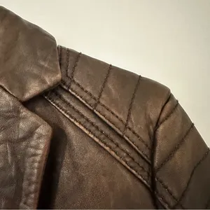 Neiman Marcus Leather Moto Jacket thumbnail 5