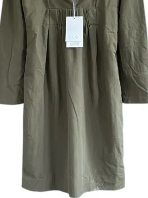 NWT COS Sweetheart Neckline Dress Green Size 4 thumbnail 8