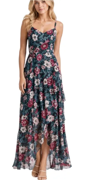 The General Good Stitch Fix Caitriona Tiered Floral Maxi Dress thumbnail 1