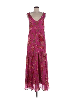 NWT Sezane Titania in Helena Fuchsia Pink Maxi Tank Dress 36 / US 4 thumbnail 5