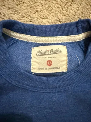 Charlie Hustle Kansas Basketball sweatshirt thumbnail 4