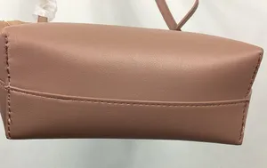 Anthropologie Samara Vegan Leather Crossbody Bag Peony Pink thumbnail 8