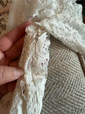For Love and Lemons Santo Lace Romper thumbnail 9