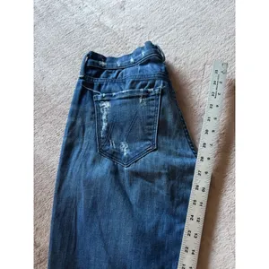 MOTHER Women's The Dutchie Jeans‎ Blue Denim size 25 thumbnail 10