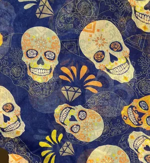 Women’s Sugar Skull Scarf Multiple thumbnail 2
