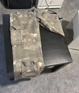 Camo cargo style jeans thumbnail 1