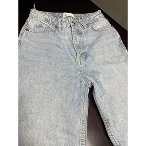 Vintage Light Wash High-Waisted Mom‎ Jeans Retro 90s Style Denim Pants T-10 thumbnail 2